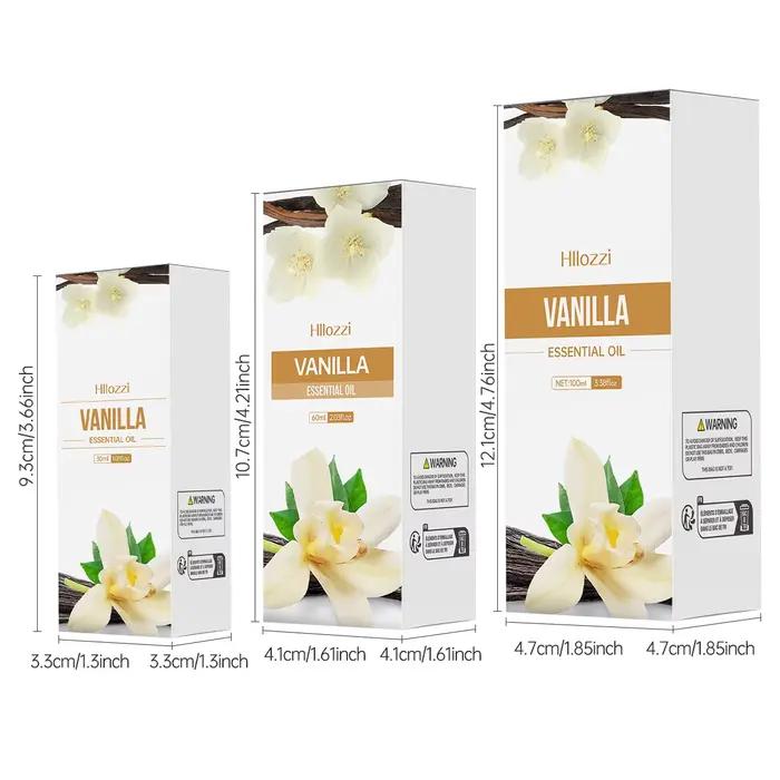 Extrait de plante de vanille, huile essentielle d'aromathérapie, diffuseur de visage et de corps, hu
