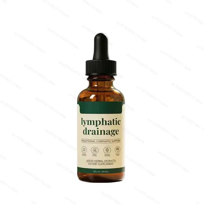 Gouttes de drainage lymphatique 59 ml – Formule naturelle à base de plantes pour l'élimination des t