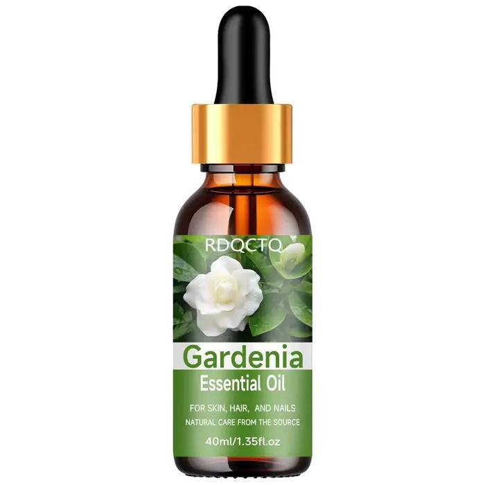 Huile essentielle de gardénia naturelle pour le soin de la peau, des cheveux et des ongles : huile h