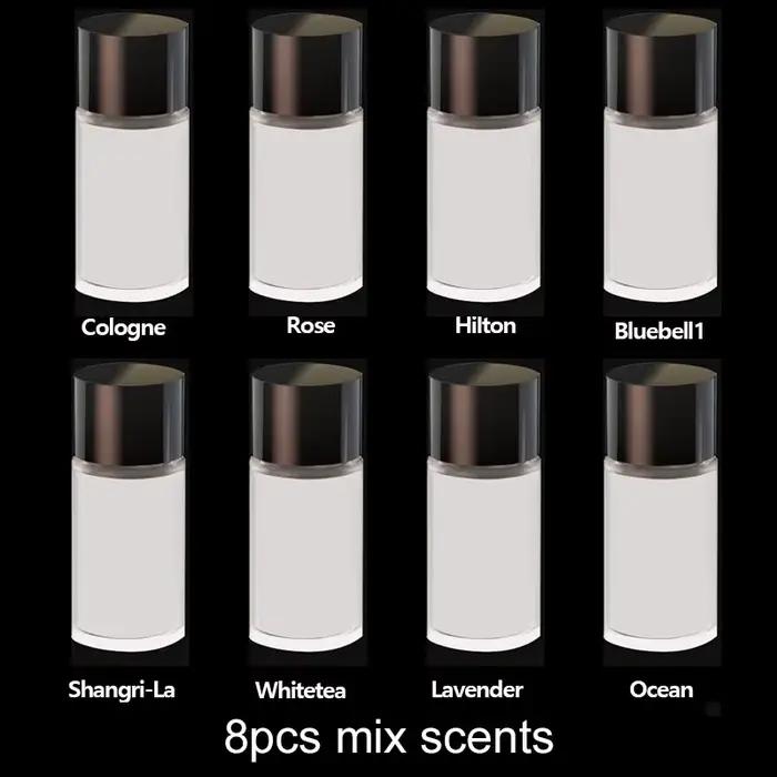 Recharge de diffuseur de parfum pour voiture 10 ml, huile essentielle aromathérapie, mélange de 8 se