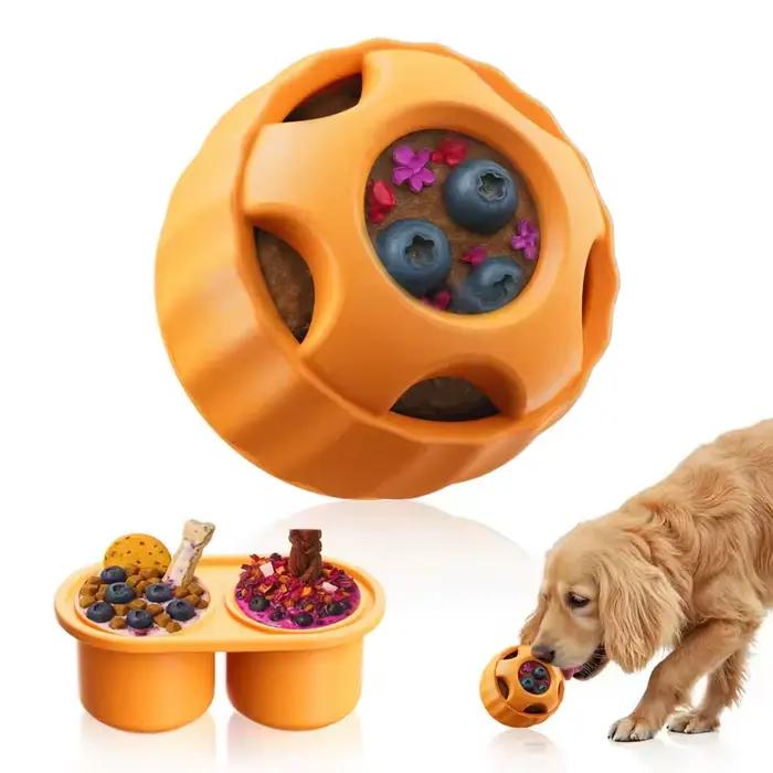 Jouets interactifs pour chiens pour l'ennui, moules de friandises pour chiens, friandises saines en
