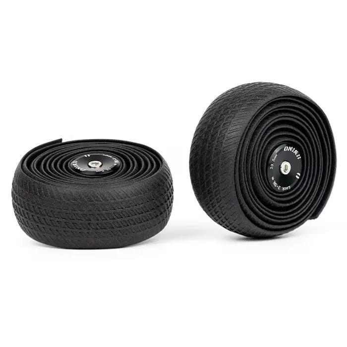 2 rouleaux de ruban adhésif pour guidon de vélo, en silicone, absorption des chocs, antidérapant, du