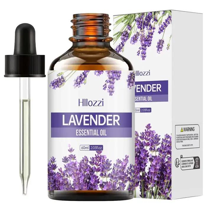 Huile essentielle de lavande | Hydratant et nourrissant pour le visage et le corps, idéal pour le