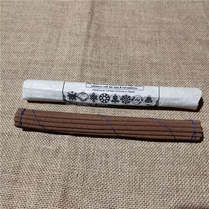 Encens tibétain du népal et de l'himalaya, plante naturelle, ligne faite à la main, bricolage, encen