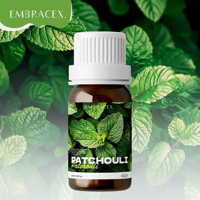 Huile de patchouli 10ml, huile essentielle naturelle pour soins de la peau, aromathérapie, pour mass