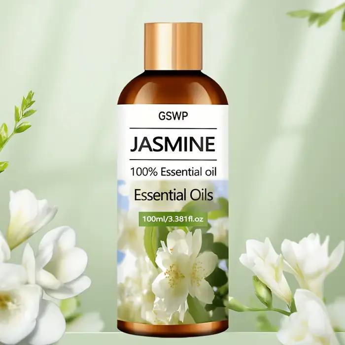 Huile Essentielle Hydratante au Jasmin GSWP, procure une hydratation intense et un contrôle visible