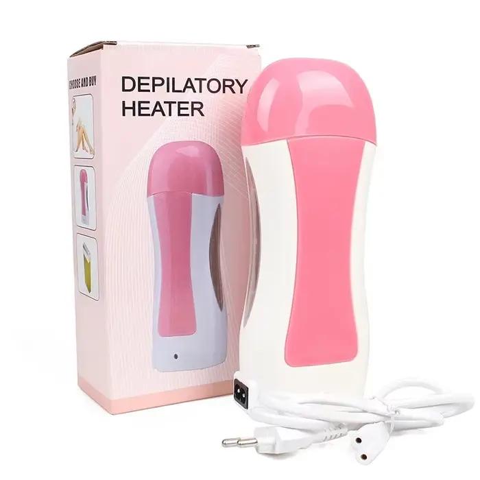 Chauffe-cire électrique portatif, épilateur Portable, rouleau sur cire, chauffage dépilatoire, outil
