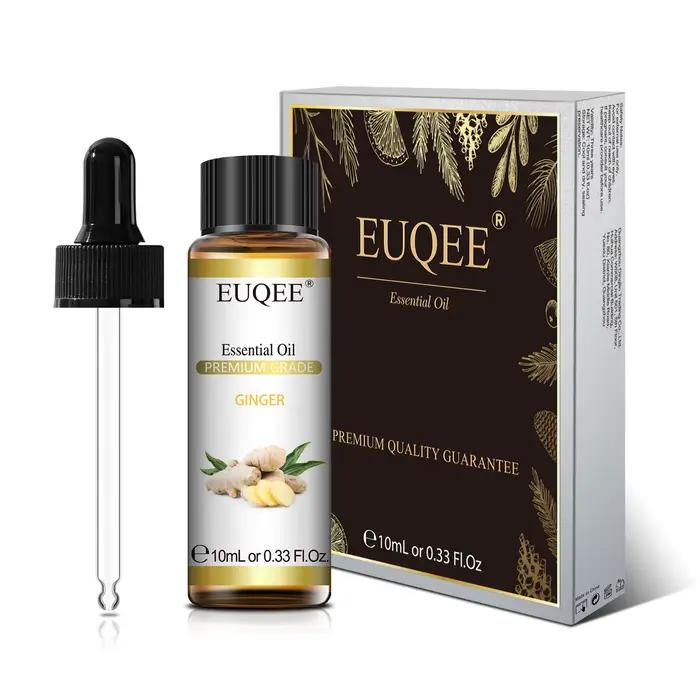 EUQEE 10ml Oregano Vetiver huile essentielle pour humidificateur bougie faisant myrrhe gingembre hél
