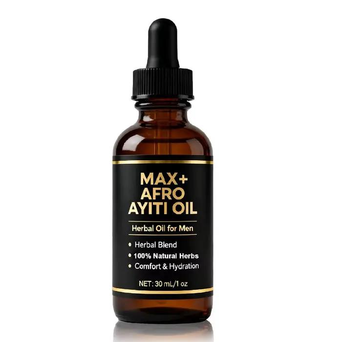 Huile d'essence de massage africaine Ayiti pour hommes, huile MAX + AFRO AYITI 30 ml