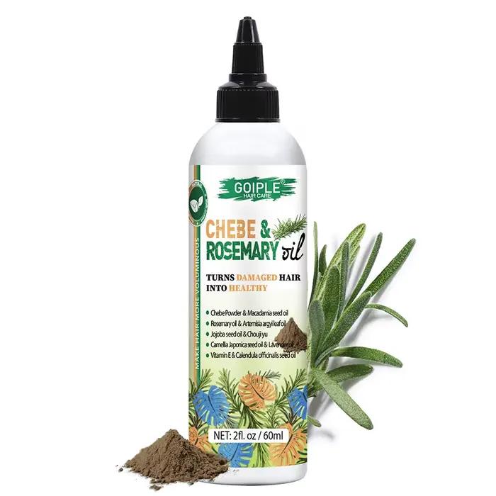 GOIPLE – huile essentielle de Chebe et de romarin, produit capillaire hydratant et nourrissant, favo