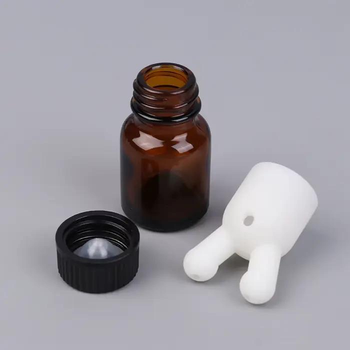 Bouchon inhalateur d'huile de parfum incassable ; Récipient compact