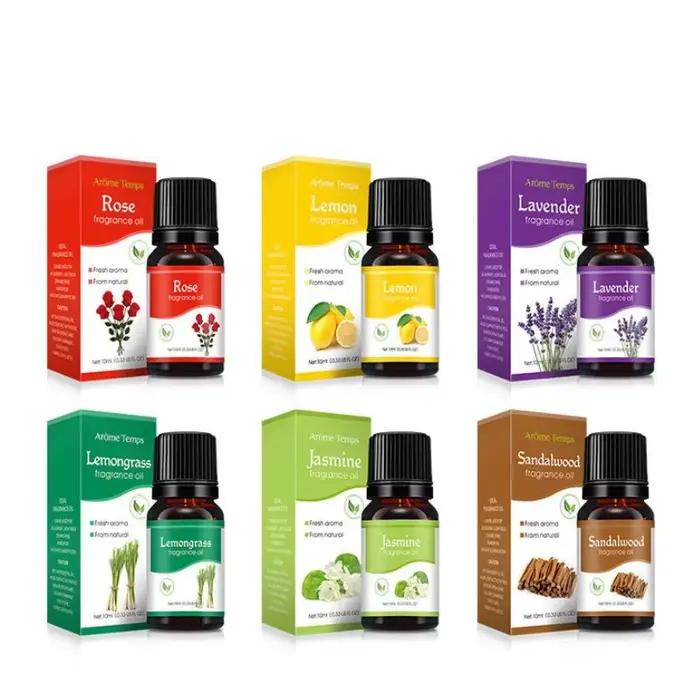Huiles essentielles d'aromathérapie diffuseur d'huile soluble dans l'eau aromathérapie-rose