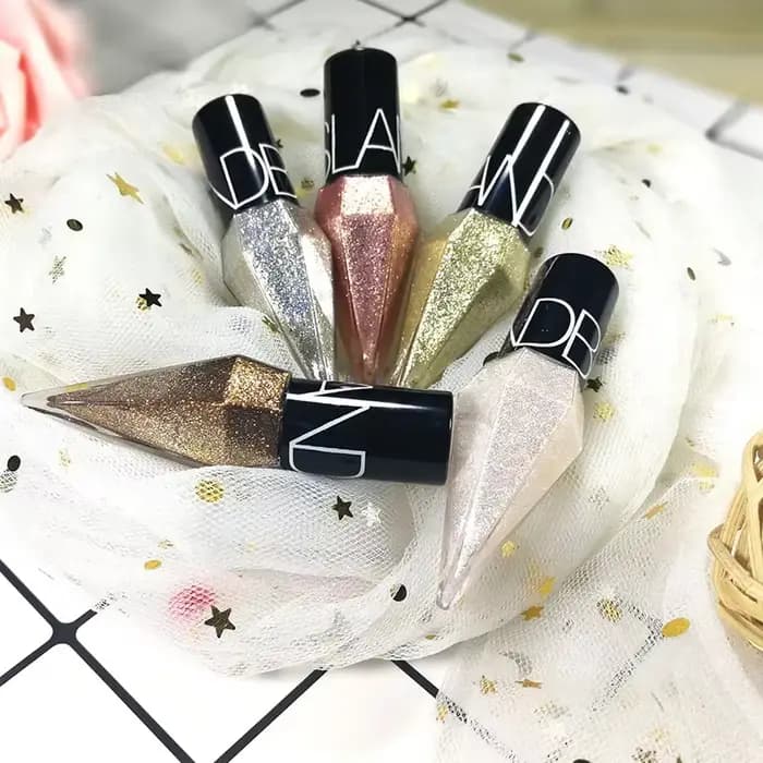 Diamant brillant Eye Liners fard à paupières imperméable argent Rose or couleur paillettes Eyeliner ombre à paupières maquillage beauté cosmétiques