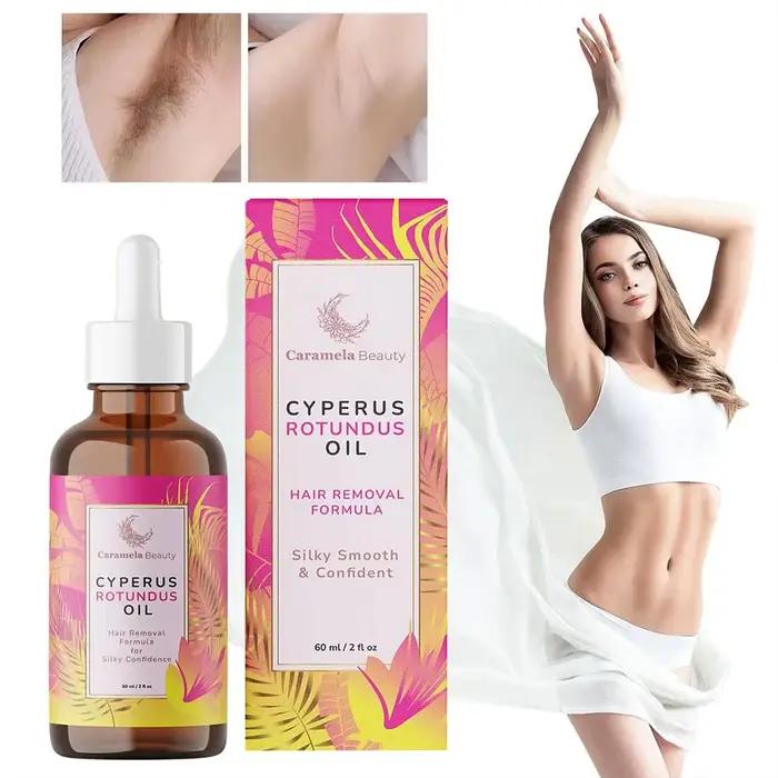 Épilation huile hydratante apaisante naturel Cyperus Rotundus