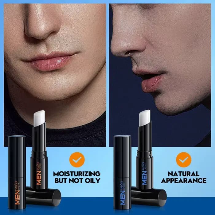 SADOER baume à lèvres vaseline d'herbe de requin pour hommes pour l'automne et l'hiver pour améliorer la sécheresse, baume à lèvres hydratant Beihu