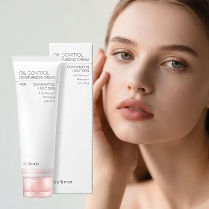 Celimax crème pour le visage contrôle de l'huile 80ml minimisant les pores hydratant équilibre