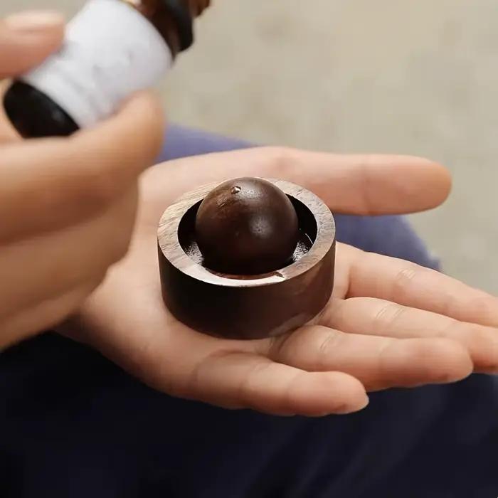 Diffuseur d'huiles essentielles en bois naturel mignon pour voiture et maison
