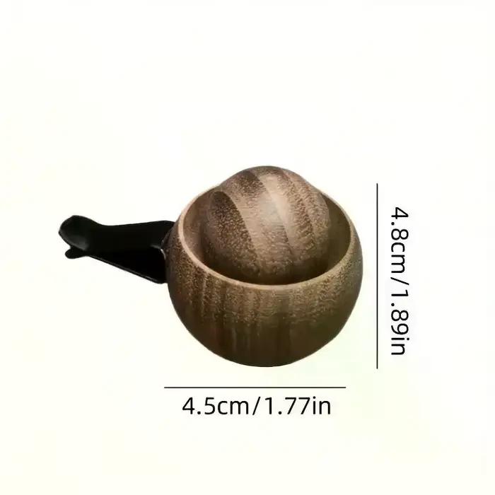 Diffuseur d'huiles essentielles pour voiture et maison - Fabriqué en bois