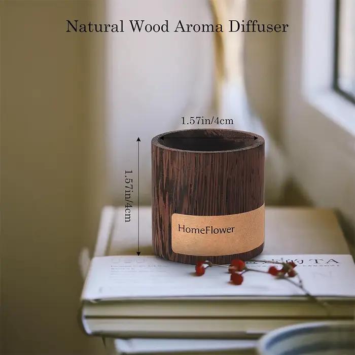 Diffuseur d'huiles essentielles en bois de noyer noir