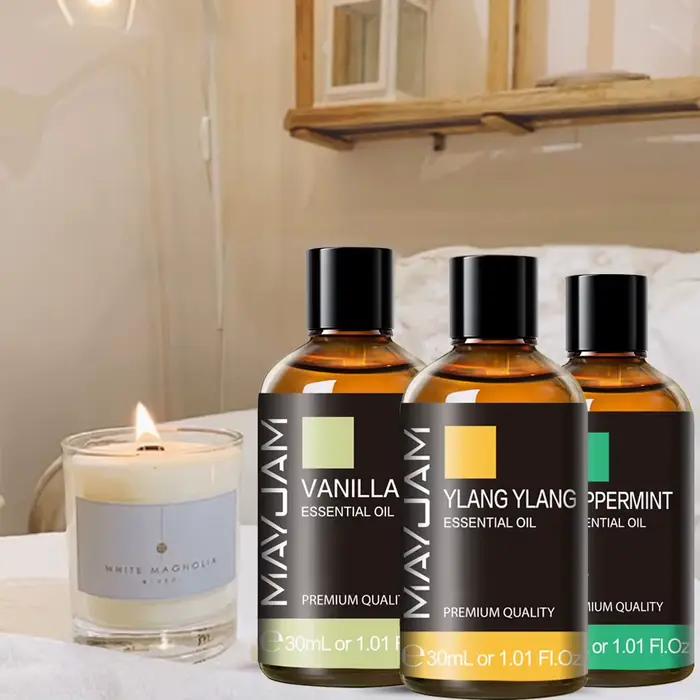 Huiles Essentielles avec Compte-Gouttes pour Diffuseur