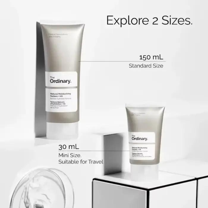 Facteurs hydratants naturels + Acide hyaluronique 100ml Crème hydratante avec acides aminés Hydrate et protège les lipides cutanés