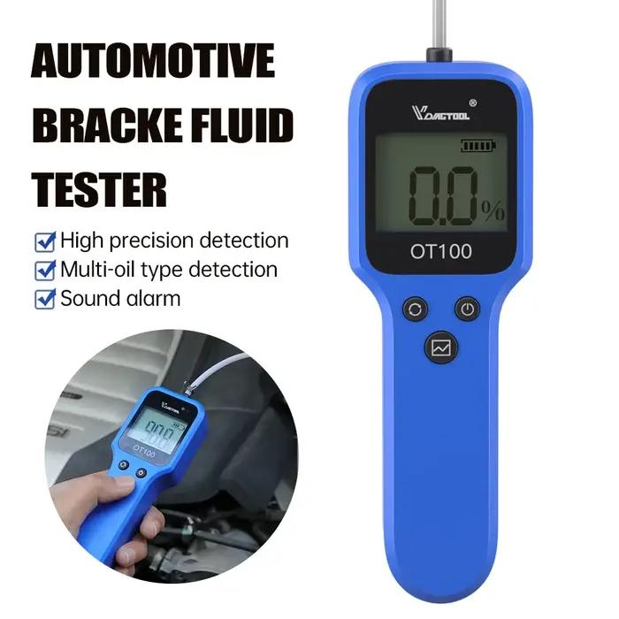 Testeur d'huile moteur VDIAGTOOL OT100 2026 – Outil de diagnostic de la qualité de l'huile automobile, indicateur de teneur en eau pour vérifier la qualité de l'huile