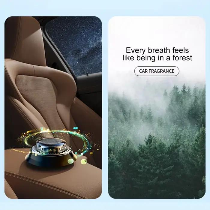 Diffuseur d'huiles essentielles solaire pour voiture