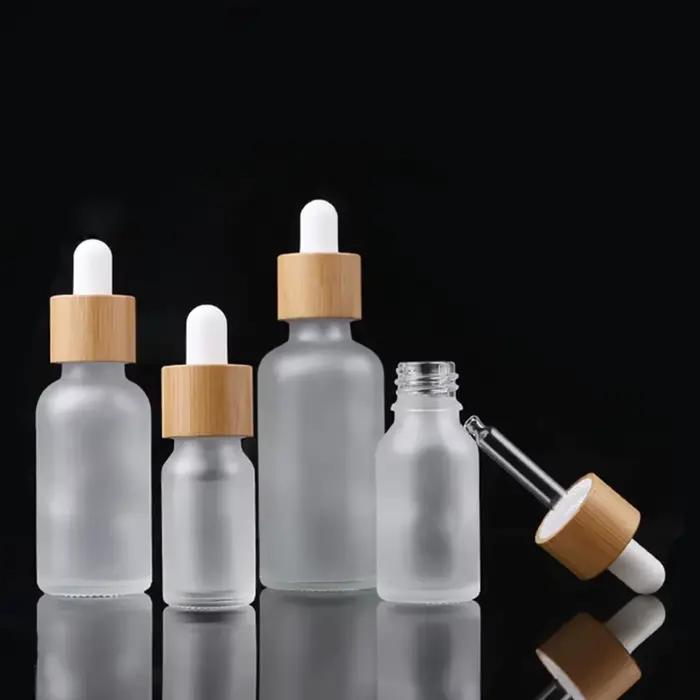 Flcopropriété compte-gouttes en verre pour aromathérapie