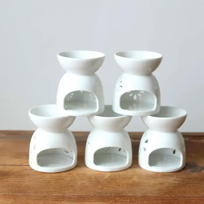Brûleur d'arôme artisanal en céramique fait à la main