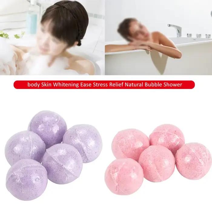 Bombes de bain biologiques naturelles