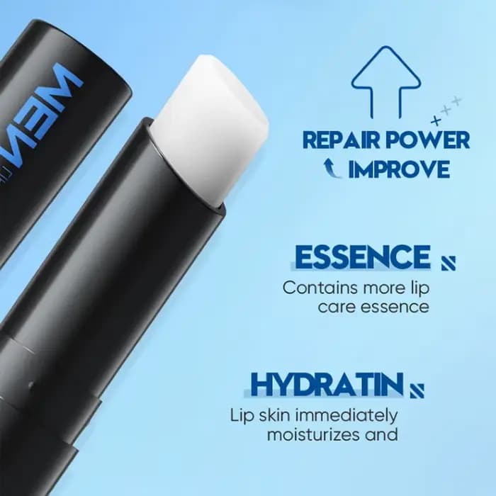 SADOER baume à lèvres vaseline d'herbe de requin pour hommes pour l'automne et l'hiver pour améliorer la sécheresse, baume à lèvres hydratant Beihu