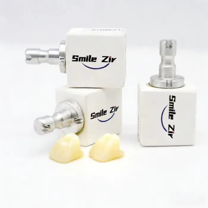 C14 A2 zircone bloc cerec multicouches dentaires CEREC haute résistance Blocs de laboratoire dentaire Cerec CAD/CAM Vita 16 teintes 98 mm pour couronnes