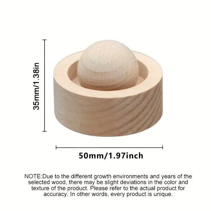 Diffuseur d'huiles essentielles en bois naturel mignon pour voiture et maison