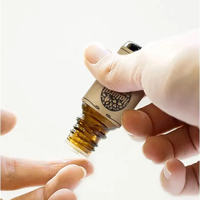 AKARZ Orris huile essentielle aromathérapie naturelle détendre l'humeur soulager la toux serrer la peau parfum matériel