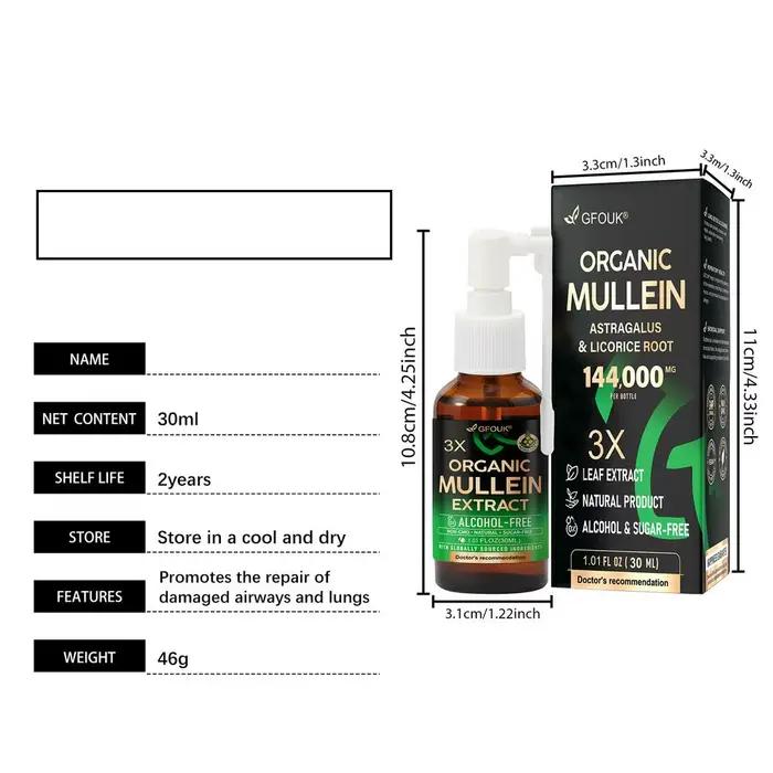Spray de molène biologique premium