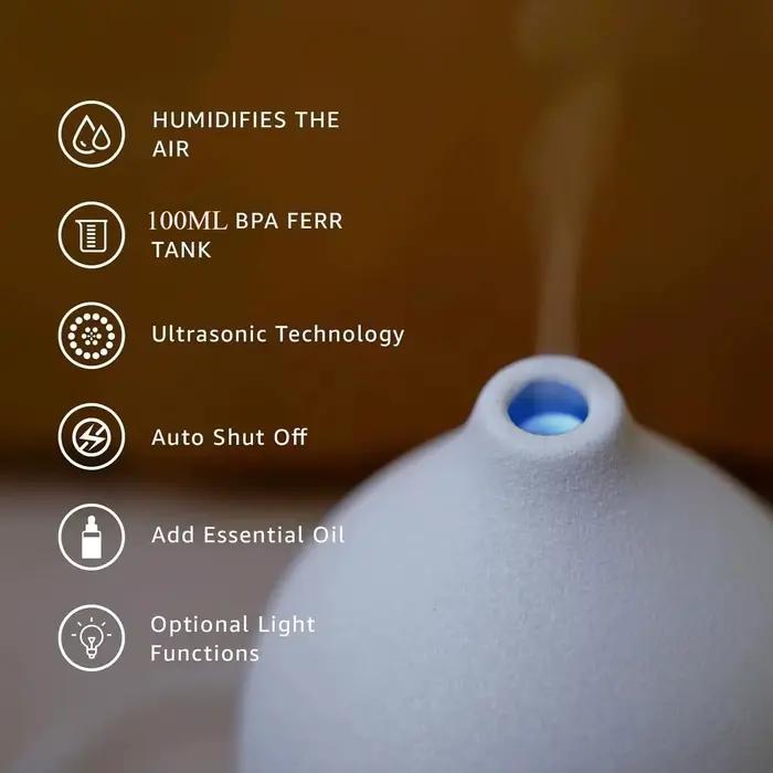 Diffuseur d'huiles essentielles en céramique