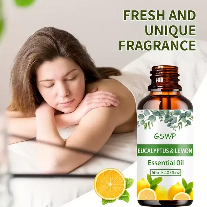 GSWP Huile Essentielle d'Eucalyptus et de Citron 60ml