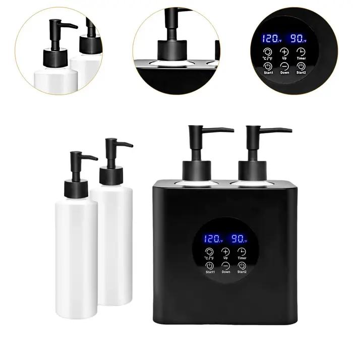 Chauffe-huile de massage double bouteille