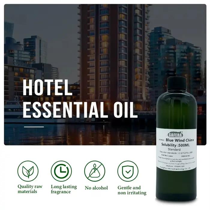 Le diffuseur d'huiles essentielles d'aromathérapie de cèdre GAFERA remplie les huiles