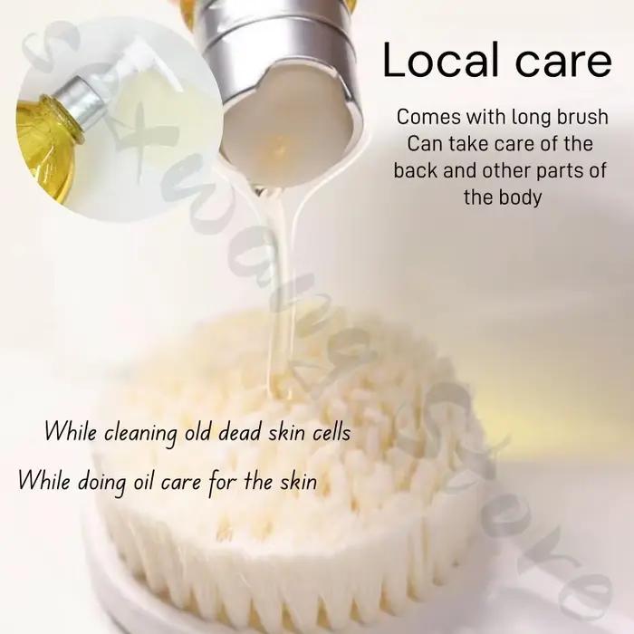 Huile de bain parfumée à l'amande douce ROOTH 300 ml nettoie l'huile