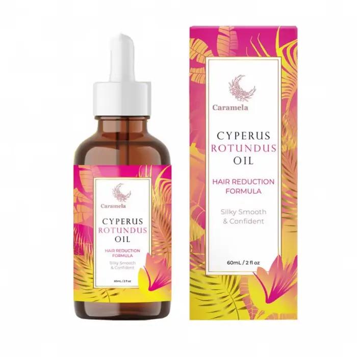 Huile Essentielle de Caramela Nutgrass 60ml – Soin Doux Cheveux et Corps – Hydratante