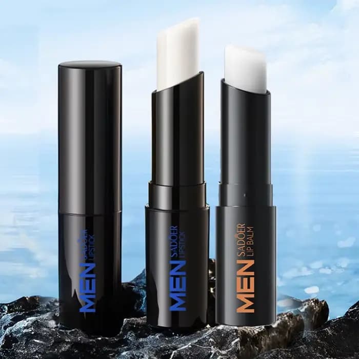 SADOER baume à lèvres vaseline d'herbe de requin pour hommes pour l'automne et l'hiver pour améliorer la sécheresse, baume à lèvres hydratant Beihu