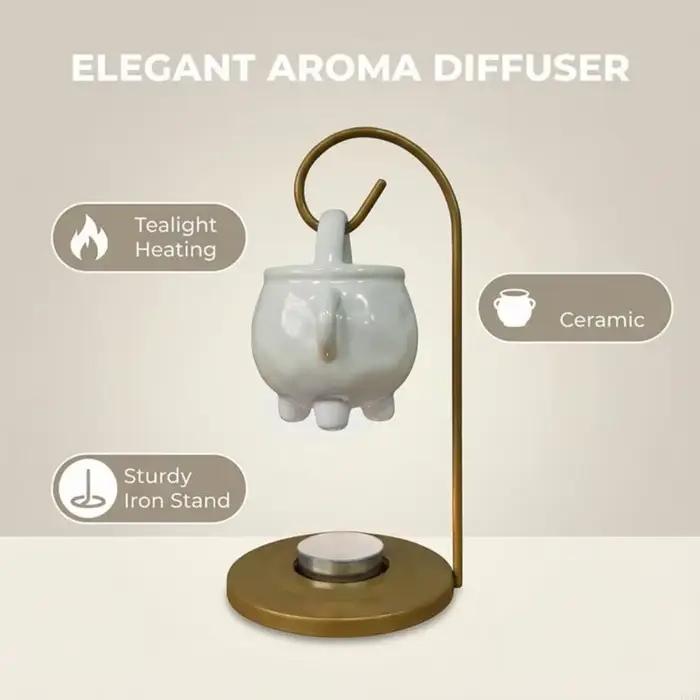 Brûleurs cire fondue, brûleurs d'huiles essentielles