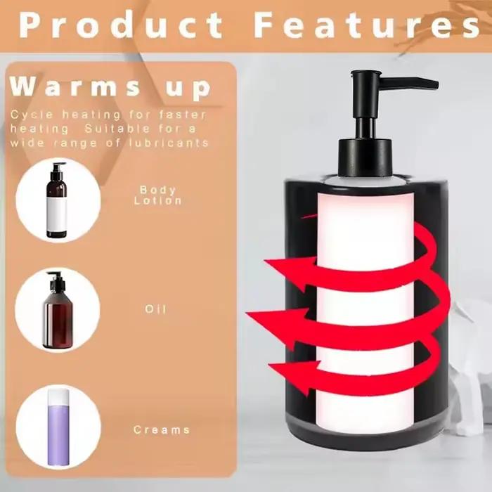 Chauffe-huile de massage pour bouteille individuelle