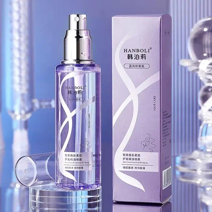 Spray d'huile essentielle pour cheveux