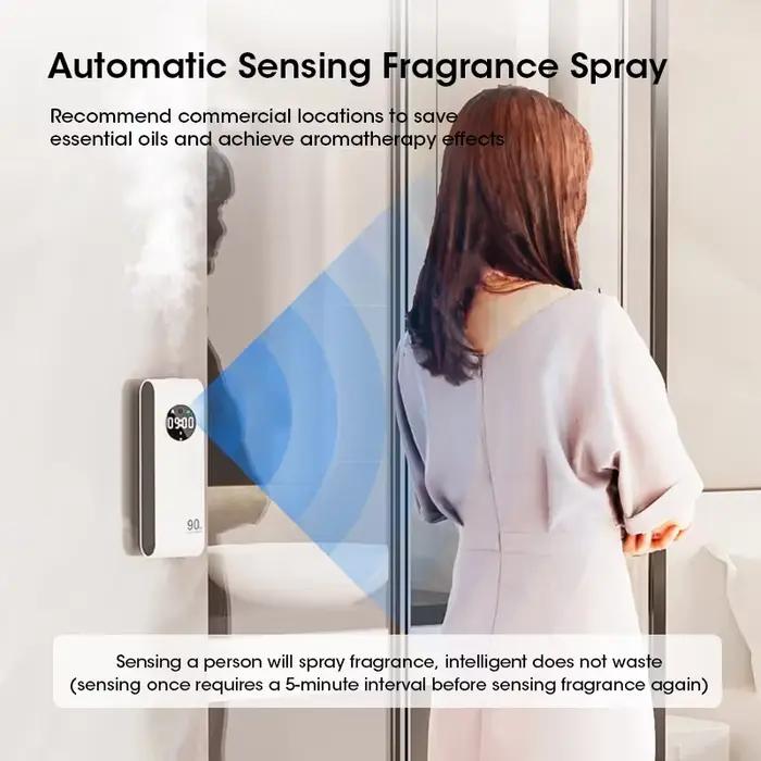 Machine d'aromathérapie à capteur automatique