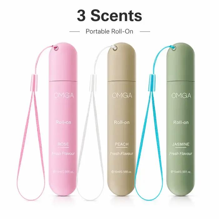 Ensemble de 3 parfums portables en roll-on 16 ml