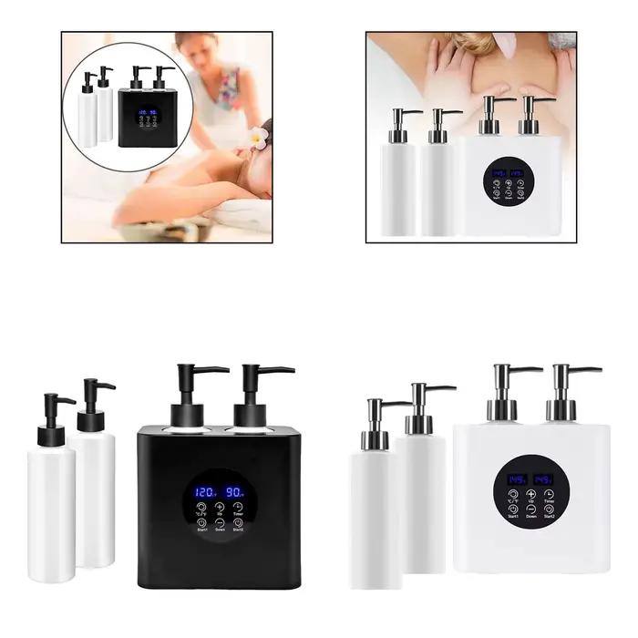 Chauffe-huile de massage double bouteille