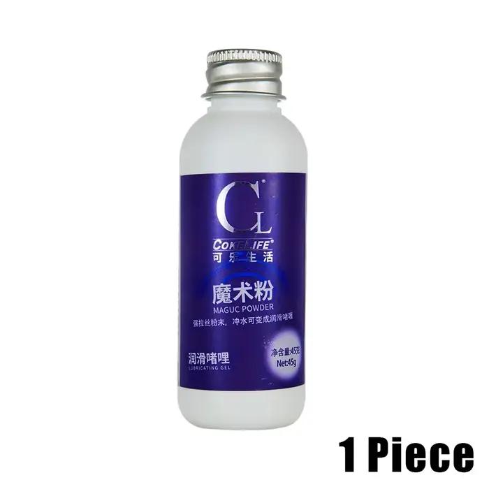 Poudre lubrifiante mixte avec huile d'eau pour sein Vaginal lubrifiant sexuel Anal lubrifiant Base d'eau graisse Gel jouets sexuels pour adultes