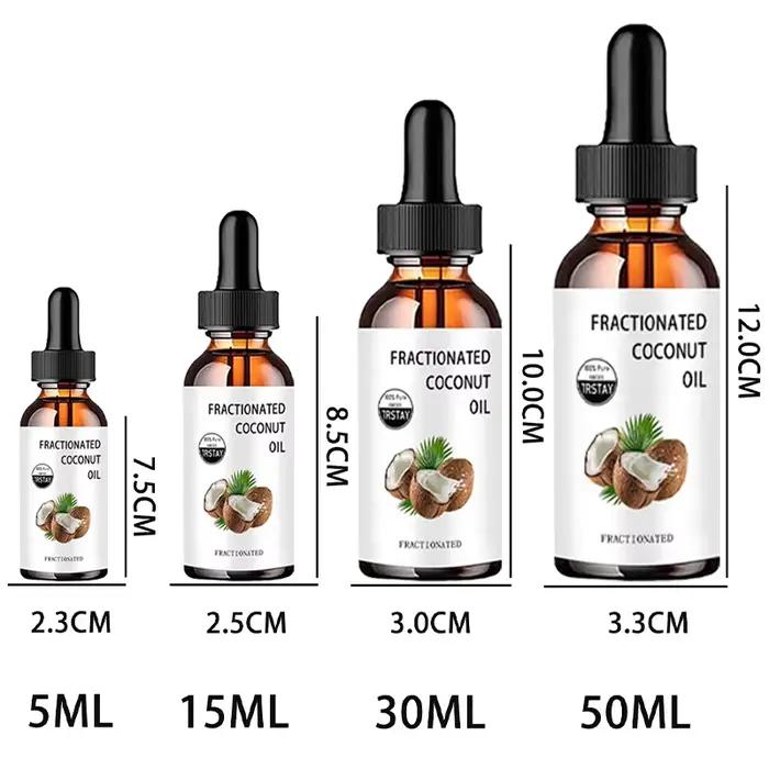 Huile d'AMP fractionnée à 100% de noix de coco pure